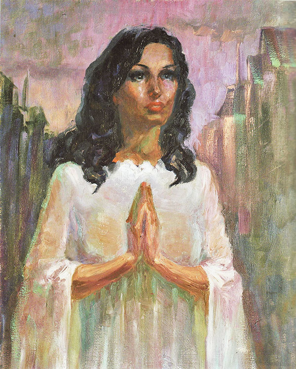 «Молитва». 2010. Полотно, олія